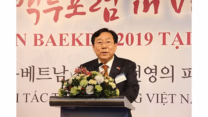Le président de l’Association sud-coréenne des PME (KBIZ) Kim Ki-moon. Photo : https://enternews.vn/