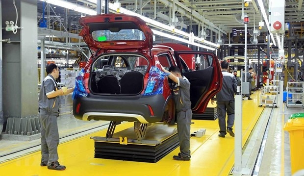 VinFast s’efforce de devenir un important constructeur automobile en Asie du Sud-Est. Photo d’illustration : VNA.