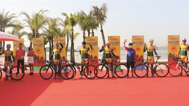 Quang Ninh, première étape de la Coupe de la Télévision de Hô Chi Minh-Ville. Photo : CVN.