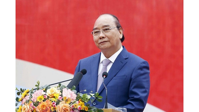  Le Président vietnamien, Nguyên Xuân Phuc. Photo : VTC.