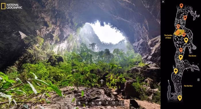 La grotte de Son Doong. Photo: National Geographic