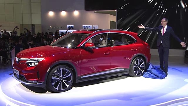 Le modèle VF e35 de Vinfast. Photo : vnexpress.net