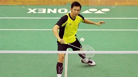 Nguyên Tiên Minh lors d'une compétition des Jeux olympiques d’été 2016. Photo: CVN.
