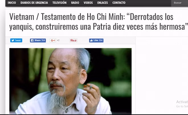 Capture d'écran. Photo: Resumenlatinoamericano.