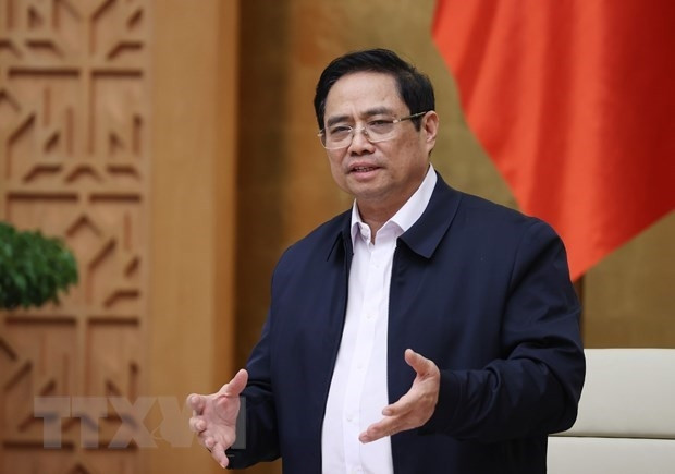 Le Premier ministre Pham Minh Chinh. Photo : VNA.