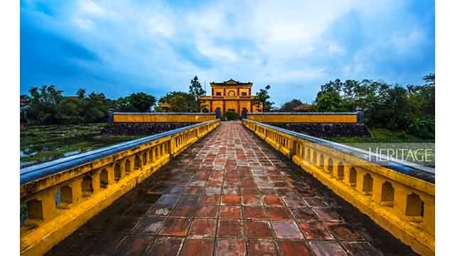 Tàng Tho Lâu est un lieu où on conserve des documents importants et des documents officiels sous la dynastie des Nguyên. Photo : Heritage.