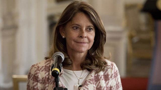 La Vice-Présidente de la République de Colombie, Marta Lucía Ramírez. Photo : Getty