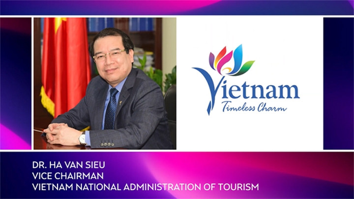 L’interview avec Hà Van Siêu sur CNBC. Photo : baovanhoa.vn