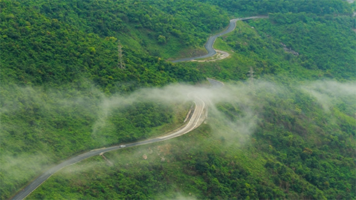 Le col de Hai Van. Photo: Vntrip/CPV