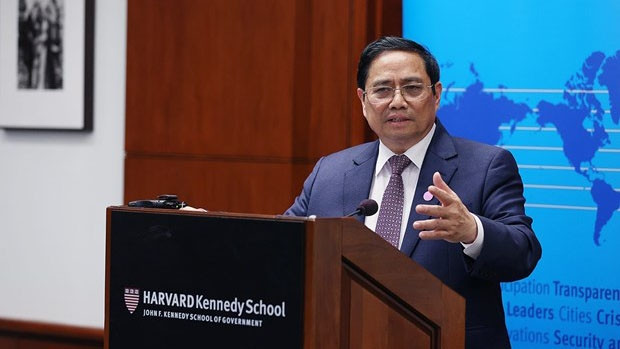 Le Premier ministre vietnamien, Pham Minh Chinh. Photo : VNA.