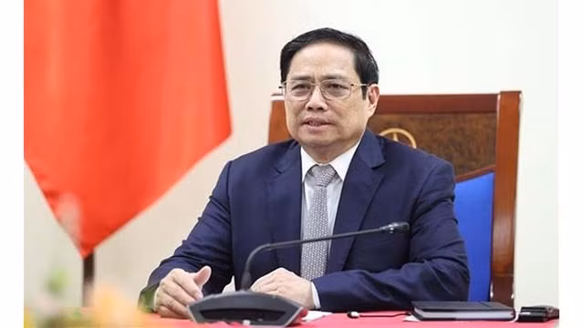 Le Premier ministre vietnamien, Pham Minh Chinh. Photo : VNA.