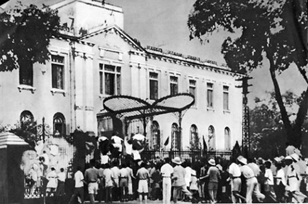 La Révolution d'août 1945 est une page glorieuse de l'Histoire vietnamienne. Photo : daidoanket.vn