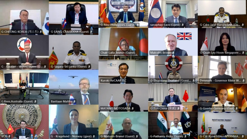 La 16e réunion de ReCAAP-ISC. Photo : thoidai.com.vn.