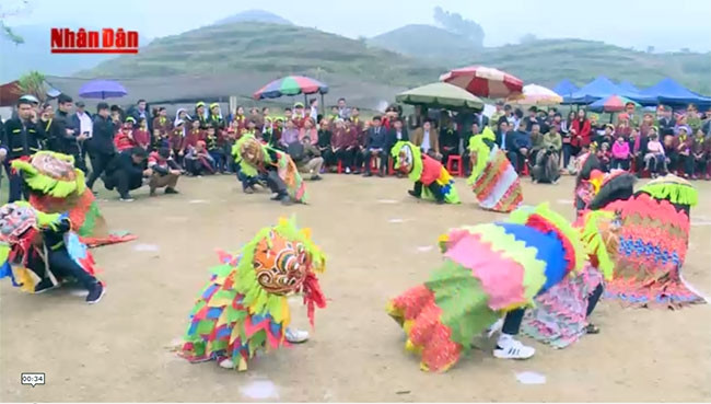 Originalité de la danse du lion-chat du pays de Lang