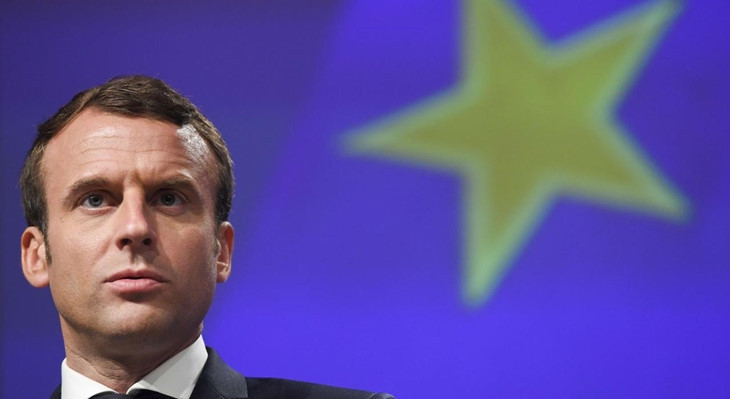 Le Président français Emmanuel Macron. Photo: Sierakowski/ISOPIX/SIPA. 