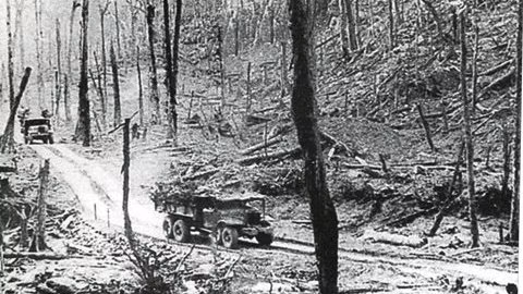 La célèbre piste Hô Chi Minh. Photo d'archive. Photo: Edition de la VNA