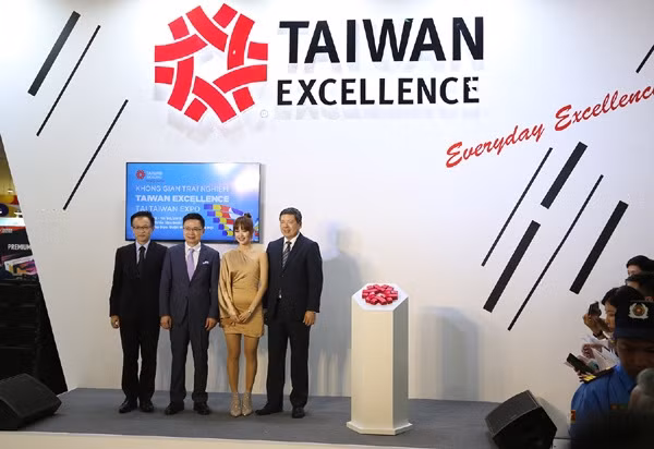 Espace d'expérience "Taiwan Excellence" lors de la Taiwan Expo 2019. Photo: Vietnamnet.