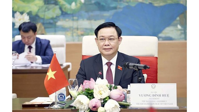 Le Président de l’Assemblée nationale du Vietnam, Vuong Dinh Huê. Photo : VNA.