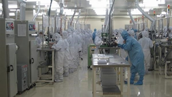Les composants électroniques, l’un des produits d’exportation à forte haute valeur ajoutée de Hô Chi Minh-Ville. Photo: baohaiquan