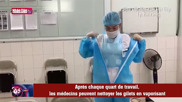 Des gilets rafraichissants pour le personnel médical dans les foyers épidémiques