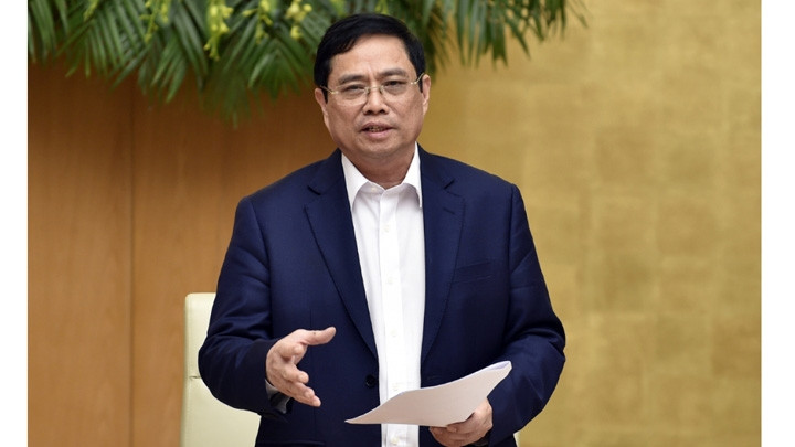 Le Premier ministre Pham Minh Chinh. Photo : VGP.