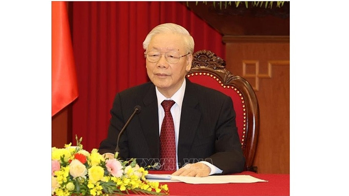 Le Secrétaire général du PCV, Nguyên Phu Trong. Photo : VNA.