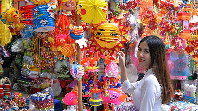 La rue Hàng Ma, la plus colorée de Hanoi. Photo: Thuy Nguyên/NDEL
