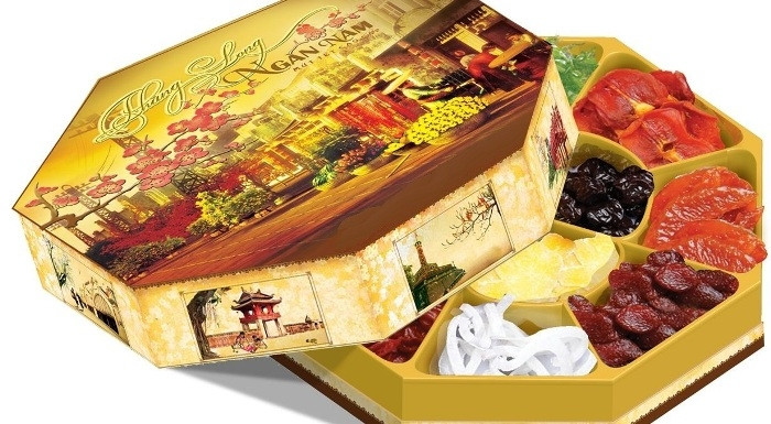 Un plateau de confiserie du Têt traditionnel. Photo d'illustration.