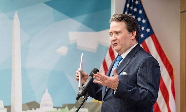 L’ambassadeur des États-Unis au Vietnam, Marc Knapper. Photo : thoidai.