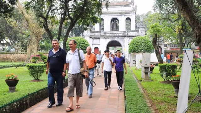La nomination World's Leading City Destination 2019 (Meilleure ville du monde 2019) pour Hanoï. Photo : vietnamtourism