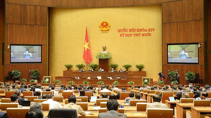 L'AN de la XIVe législature a clôturé sa 10e session le 17 novembre à Hanoi. Photo : NDEL.