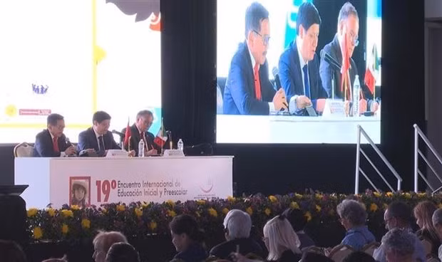 La 19e conférence internationale sur l'éducation précoce et préscolaire au Mexique. Photo : VNA.