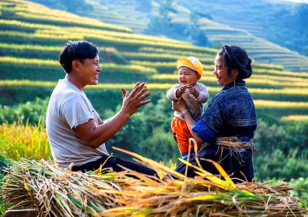 Le bonheur simple. Photo: VOV.