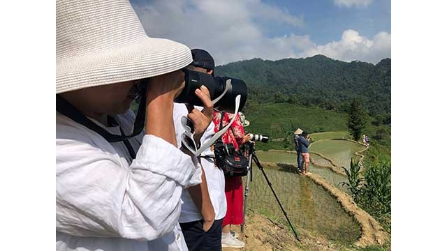 De nombreux cours pour les journalistes lors de ce programme. Photo : NDEL.