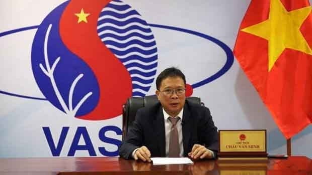 Le professeur et académicien Chau Van Minh, président de l'Académie des sciences et technologies du Vietnam. Photo : VNA