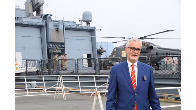 L'ambassadeur d’Allemagne au Vietnam, Guido Hildner. Photo: baoquocte.vn