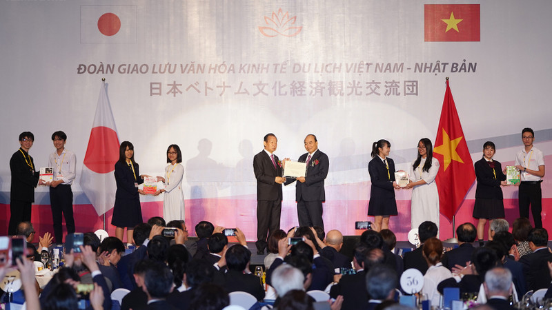 Soirée d'échange culturel entre le Vietnam et le Japon, le 12 janvier à Dà Nang. Photo : VGP.