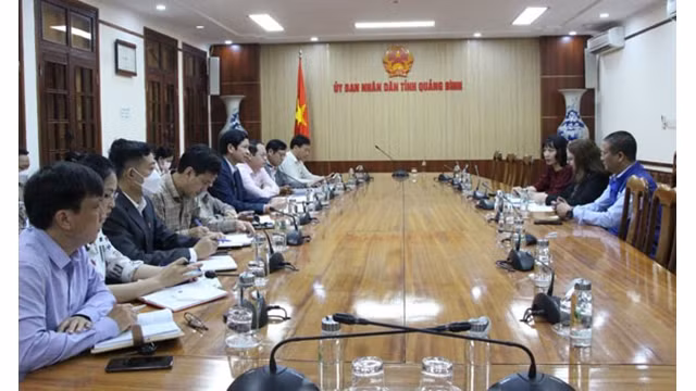 Vue générale de l'événement. Photo : Quangbinh.gov.vn