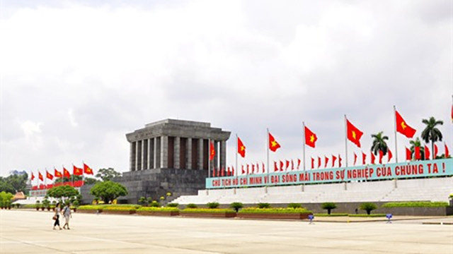 La place Ba Dinh, un site historique de Hanoï. Photo : VNA/CVN.