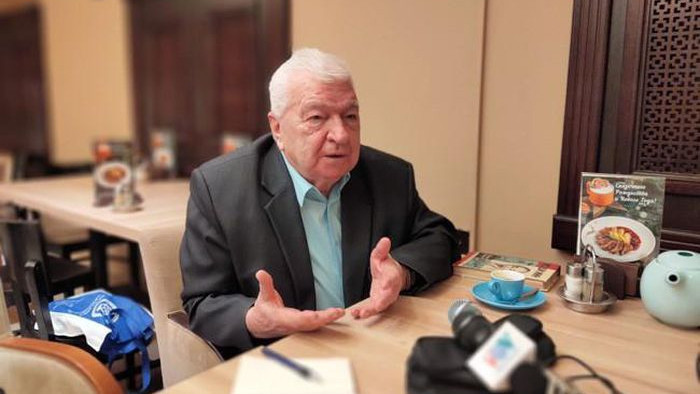 Le docteur en histoire, Evgeny Kobelev. Photo : VOV.