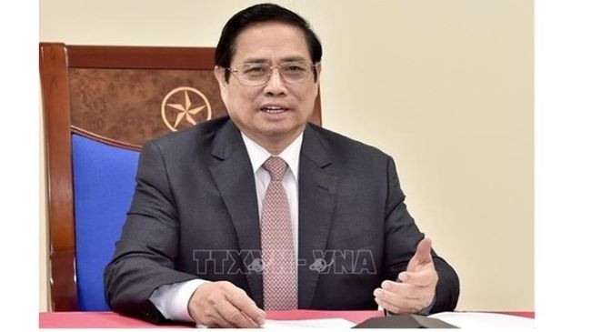 Le Premier ministre vietnamien, Pham Minh Chinh. Photo : VNA.
