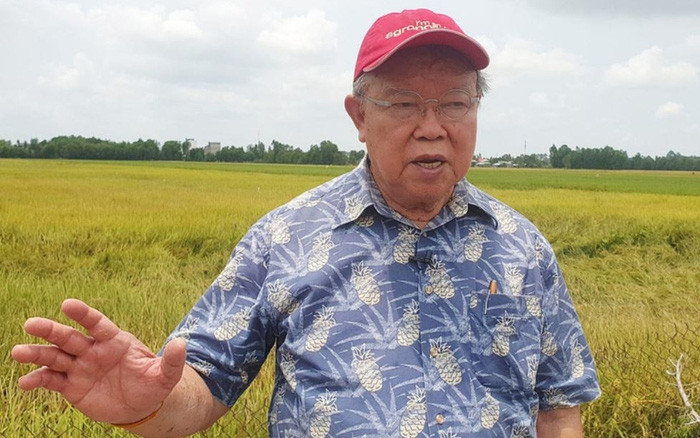 Le professeur Vo Tong Xuân. Photo: phunuvietnam.vn