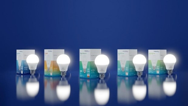 Les ampoules à LED de Phenikaa. Photo: baodautu.vn