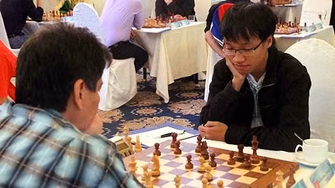 Le match entre Nguyên Ngoc Truong Son et Torre Eugenio. Photo: TTO.