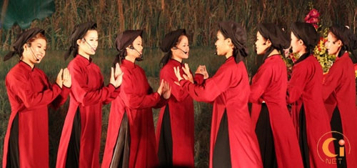 Le «hat xoan», patrimoine culturel immatériel précieux de Phu Tho. Photo: baocongthuong.vn.