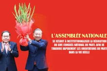 L’AN se résout à institutionnaliser la Résolution du XIVe Congrès national du Parti, afin de traduire rapidement les orientations du Parti dans la vie réelle