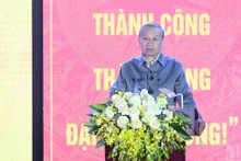 Discours du secrétaire général du PCV To Lam lors de la Fête de la grande solidarité nationale dans le quartier de Thuong Cat, à Hanoï