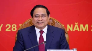 Le Premier ministre Pham Minh. Photo : VNA. 