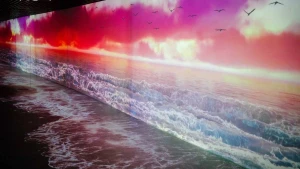  I-Museum est un musée d’art numérique utilisant des techniques de projection modernes. Photo : VOV.