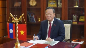 L'ambassadeur du Vietnam au Laos, Nguyen Minh Tam. Photo : VOV.